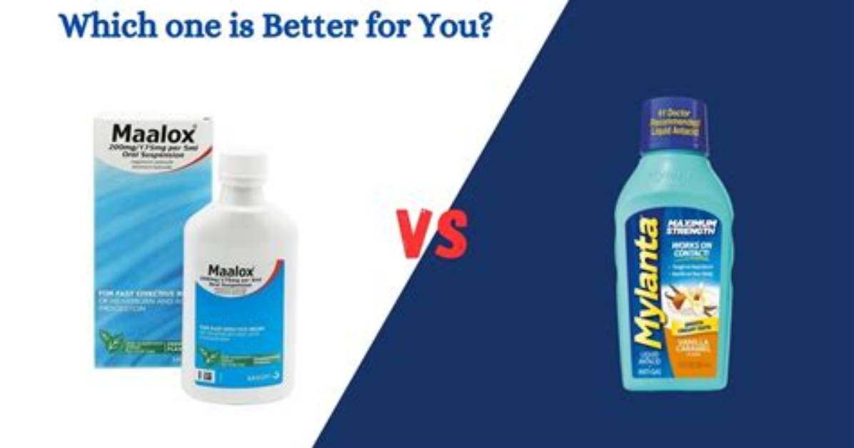 Mylanta vs Maalox Side by Side Ingredients Onset Time And