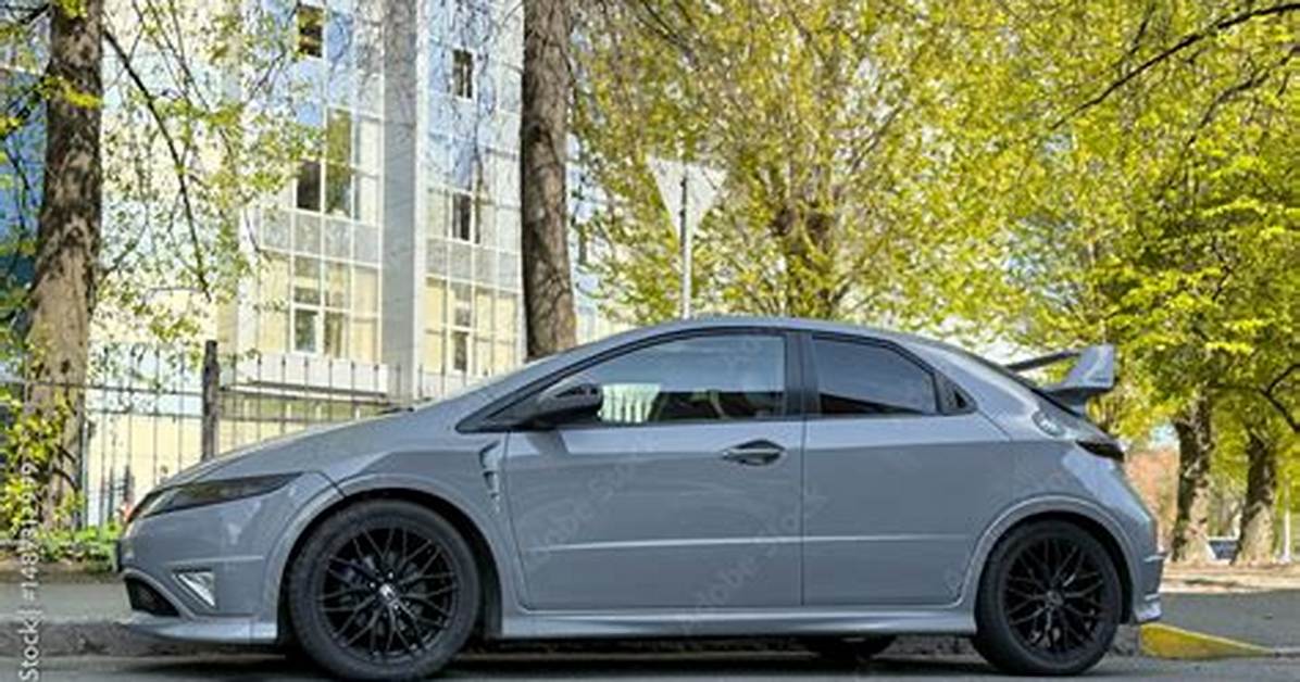 Nardo Grey Honda Civic Gallery Breakdown Vinyl Wraps Pearl Paints and Radical