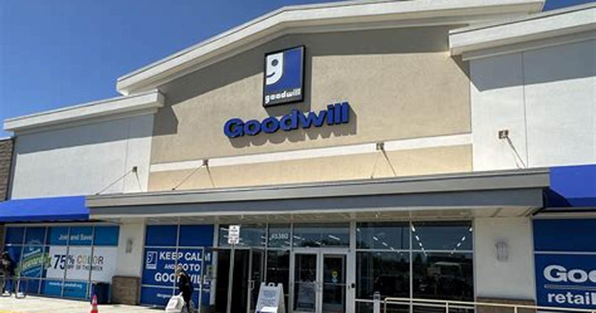 New Goodwill Openings Rollout Key Store Launches in Texas And