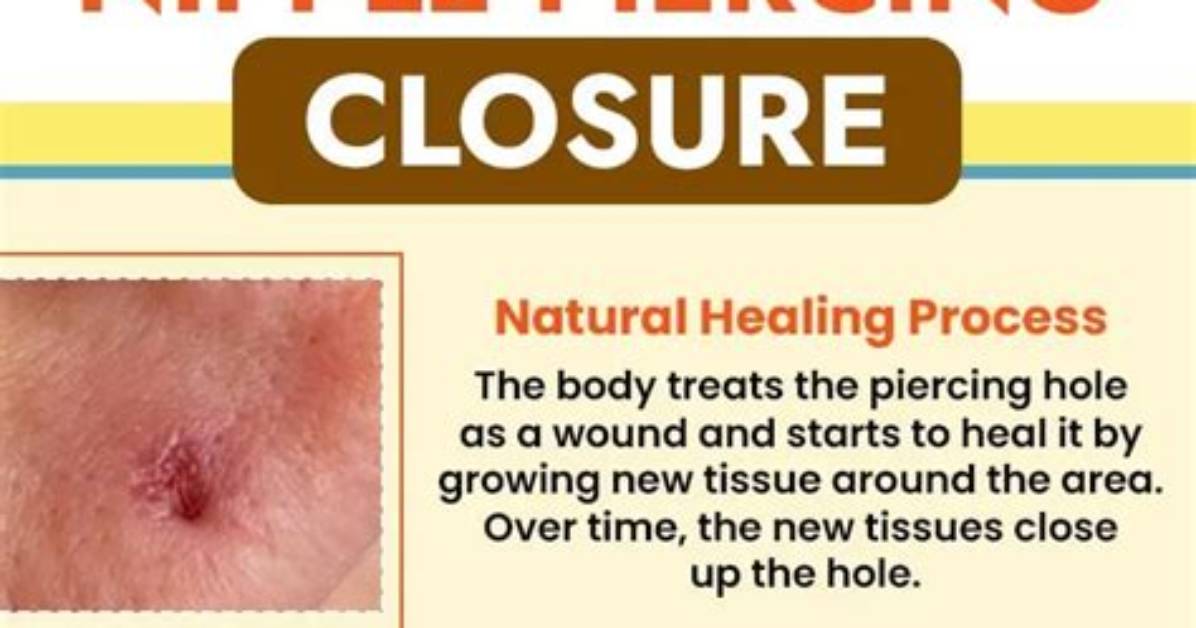 Nipple Piercing Healing Stages Real Visual Signs of Healing Vs