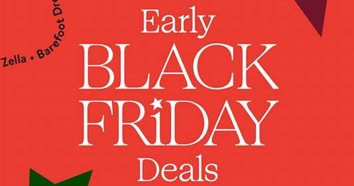 Nordstrom Early Black Friday Sale Goes