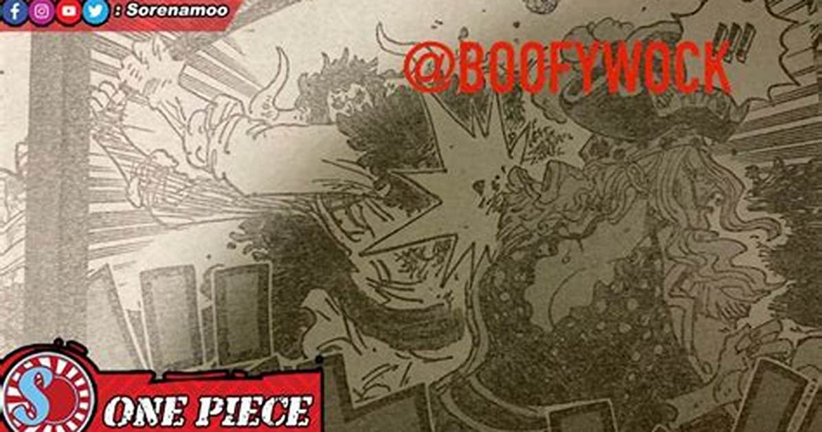 One Piece Chapter 1162 Leaks Spoilers Verified Raw Scans and Release