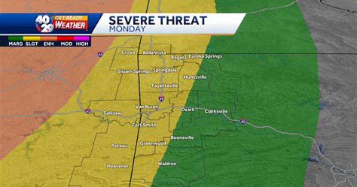 Pampa Severe Weather Timeline Chronological Path of the Texas