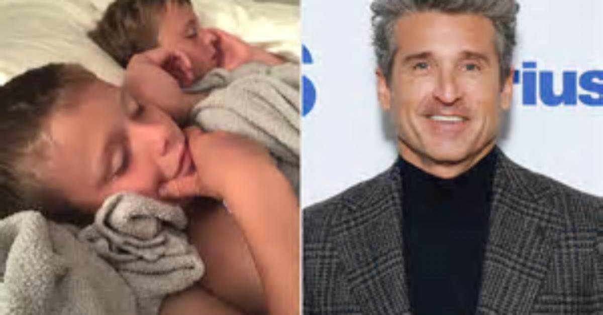Patrick Dempsey Celebrates Twins Darby and Sullivan a Look Through
