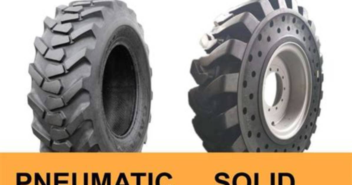 Pneumatic vs Solid Which
