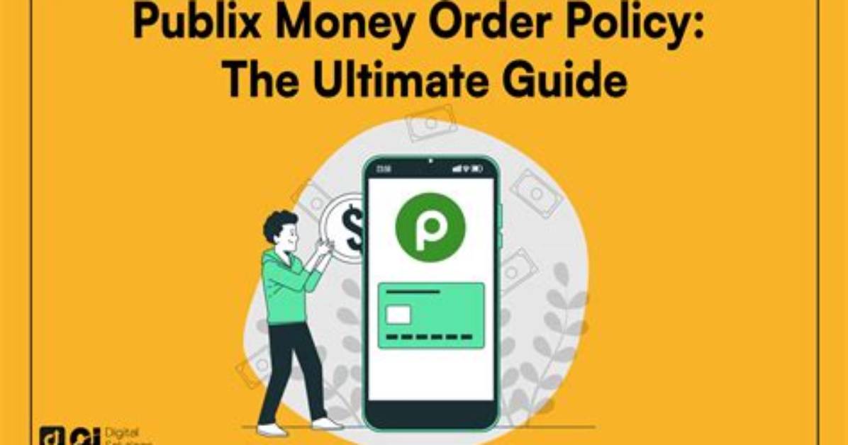 Publix Money Order Receipts Fees and Policies Verified Western