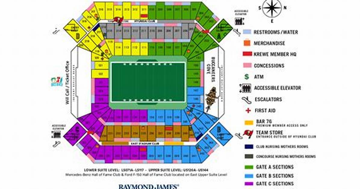Raymond James Stadium Gate Rules