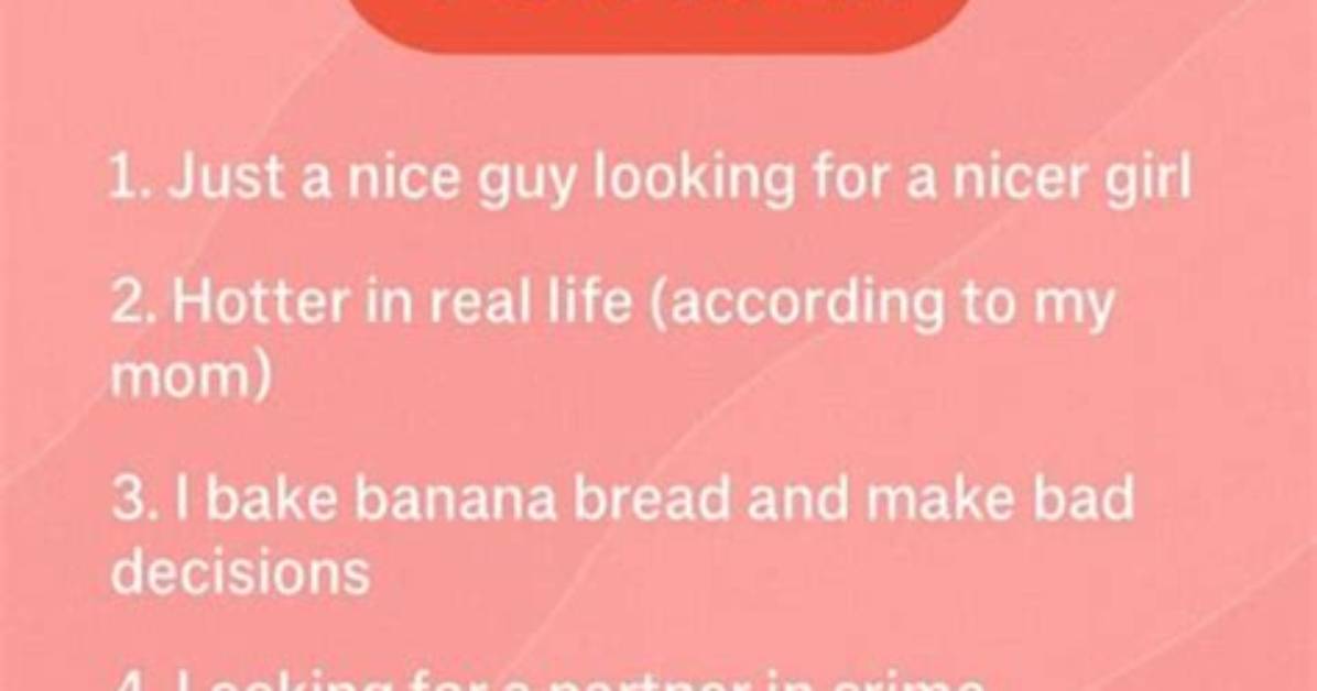 Real Match Data Catchy Tinder Bios Tested by Guys and Girls to Double