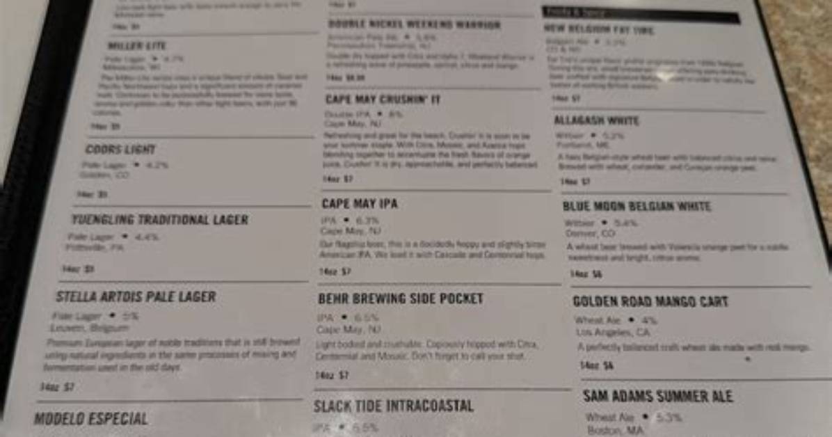 Red Brick Ale House Menu Cost Check Happy Hour Deals Portions And