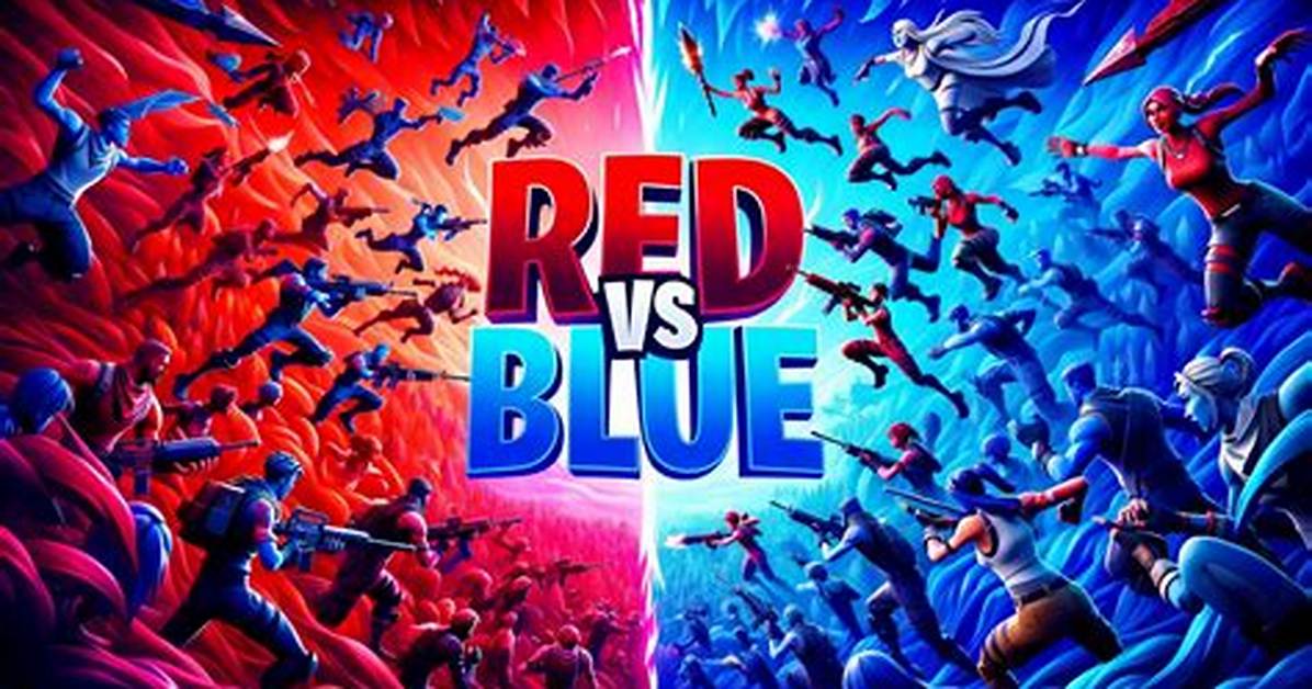 Red vs Blue How A