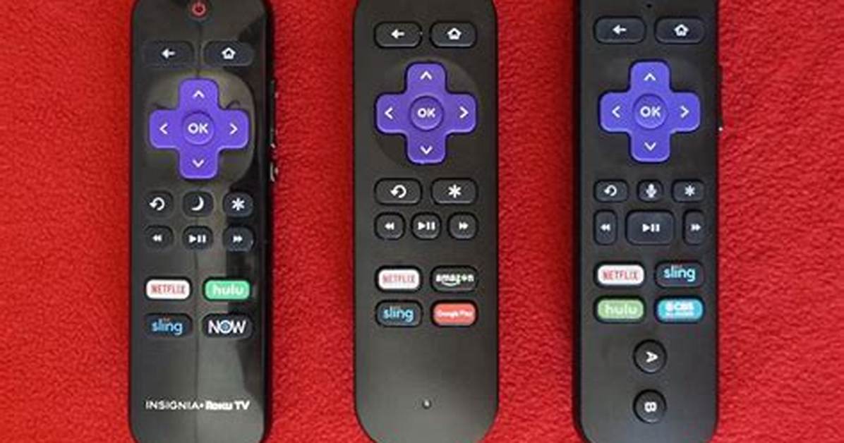 Roku Remote Size vs Compatibility Do All Replacement Remotes Fit Your Tv