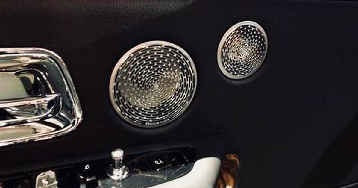 Rolls Royce Subwoofer and Bespoke Audio Guide Specs Tech And