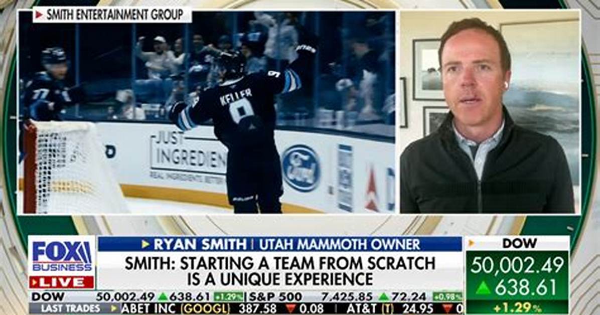 Ryan Smith S Rapid Rise How Utah S Sports Kingpin Conquered the Nba Nhl And