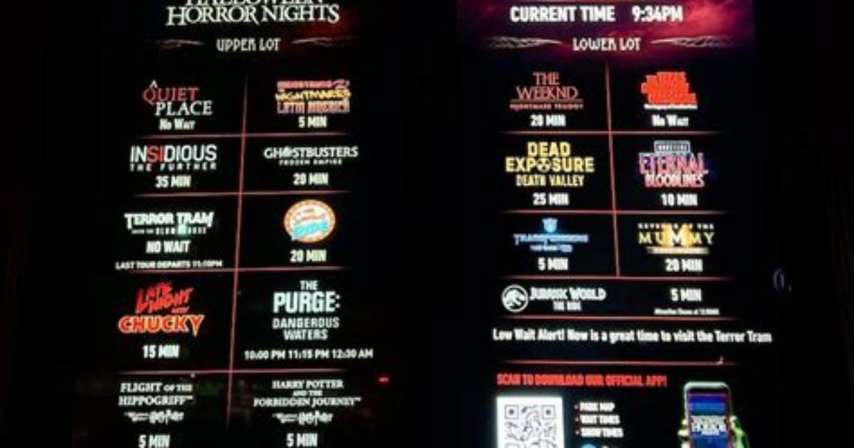 Shocking Hhn 2026 Opening Night Wait Times Are Lines Really Hitting 3