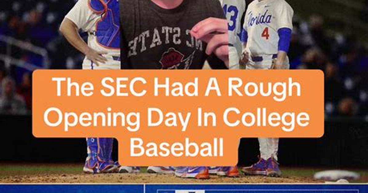 Shocking Upsets Rock College Baseball Today Live Scores And