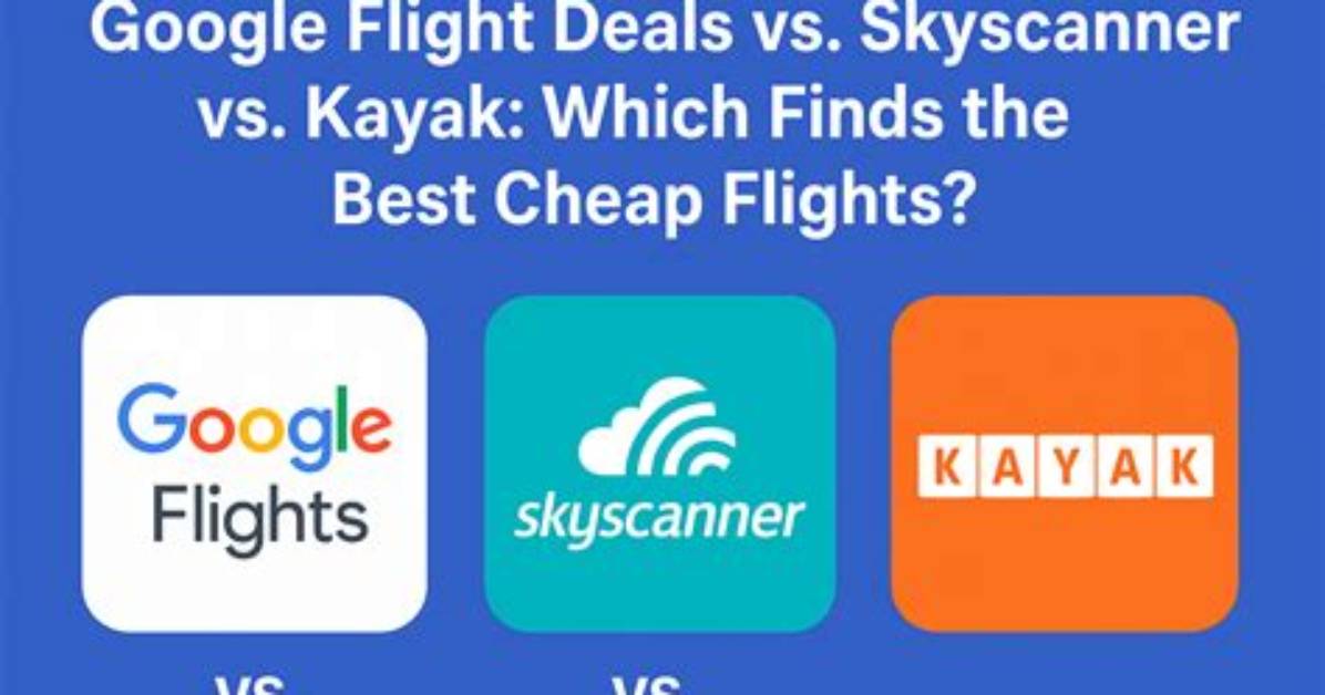 Skyscanner vs Kayak Real Price Data