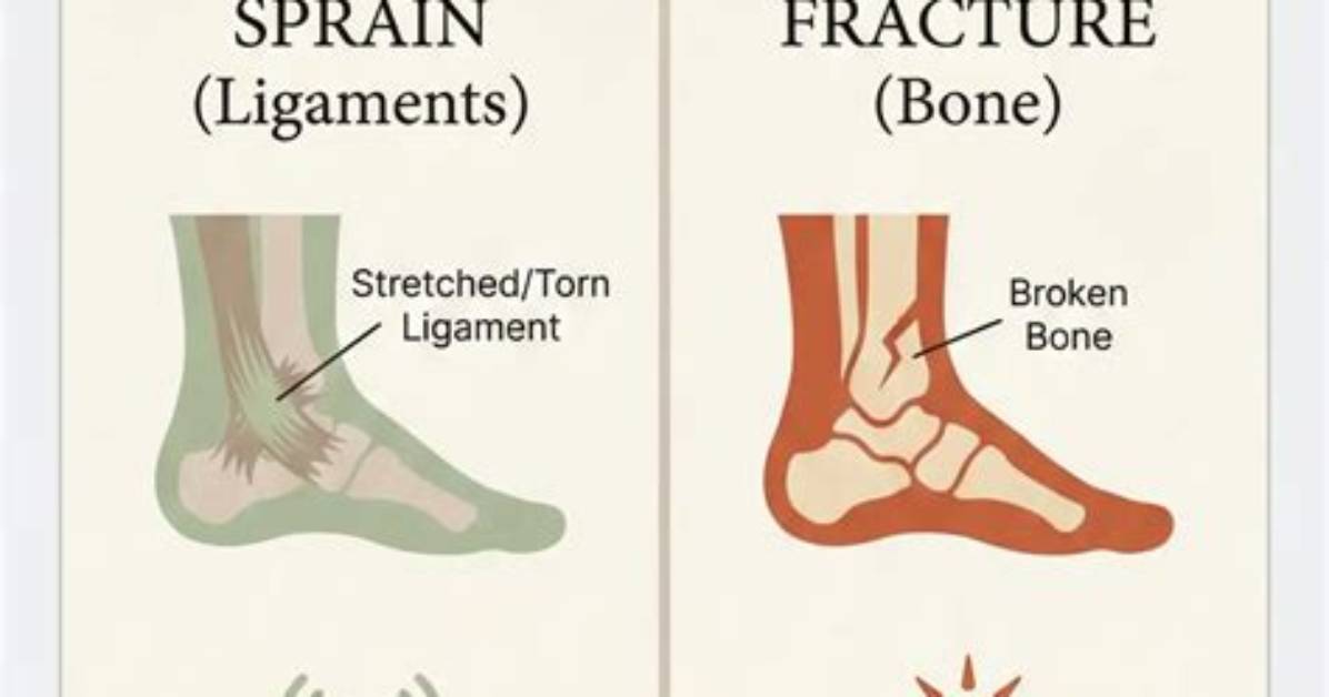 Sprain vs Fracture How to Tell If Wrapping Your Ankle Is