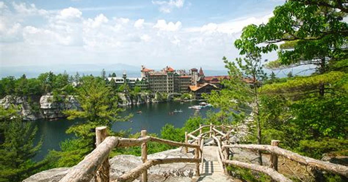 Spring Hiking at Mohonk Mountain House Lemon Squeeze Trail Conditions And