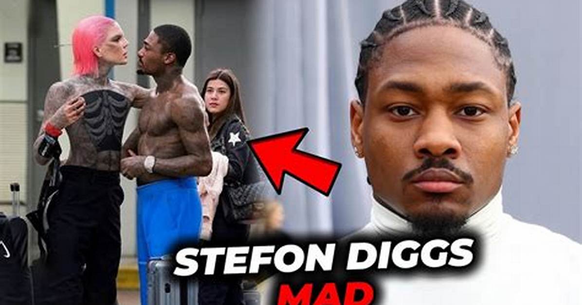 Stefon Diggs and Jeffree Star The