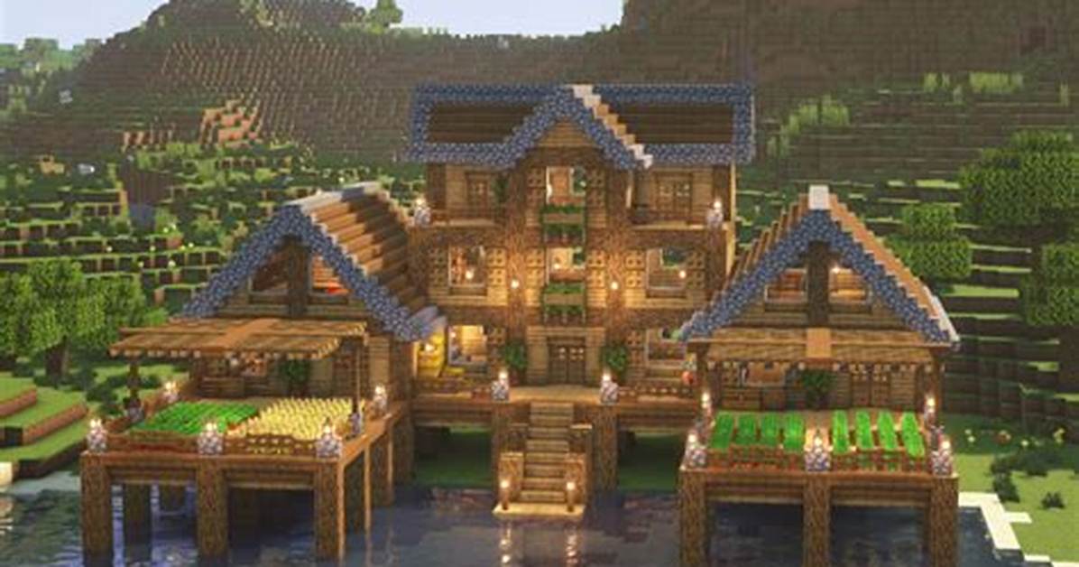 Stunning Minecraft Lake Houses