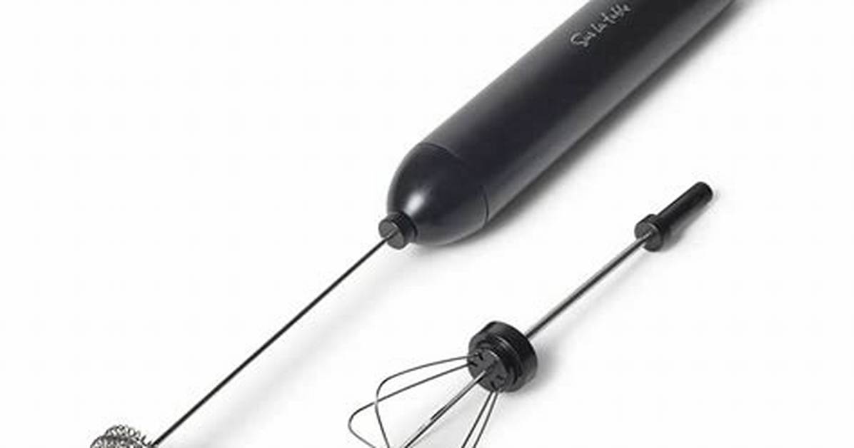 Sur La Table Handheld Milk Frother Fact Check Motor Specs Battery