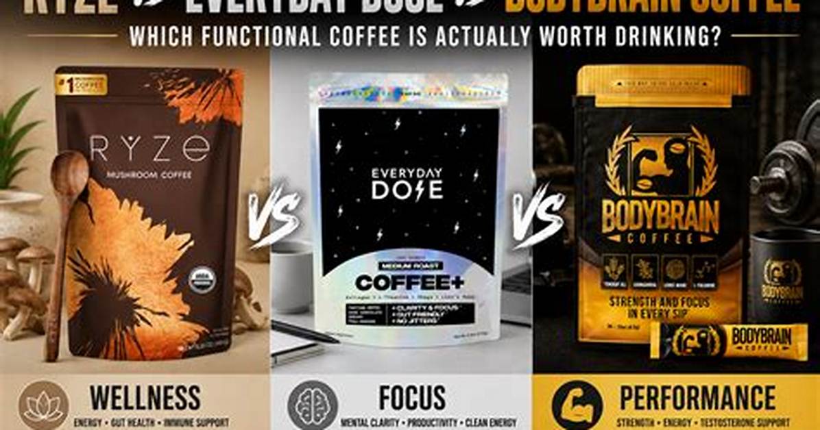 Taste Test Dissolvability Everyday Dose vs Ryze Under The