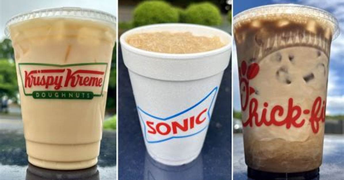 Taste Test Showdown Ranking Every Major Iced and Specialty Coffee at Tim