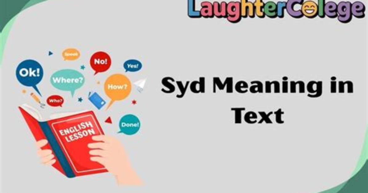 Texting Shorthand in 2026 Why Syd Is Trending On
