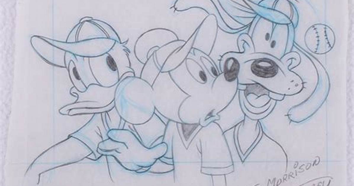 The 100K Sketch Secret How Walt Disney Actually Drew Mickey Mouse Revealed At