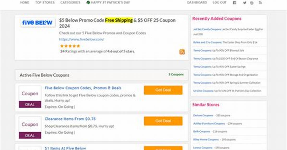 The 5 Below Promo Code Trap Why Most Online Coupons Fail At