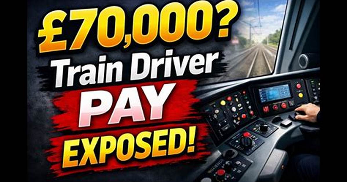 The 70K Train Driver Dilemma Why High Rail Wages Mask a Brutal