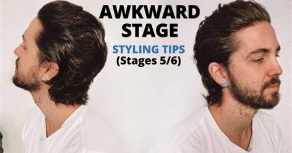 The Awkward Stage Truth What Growing out a Middle Part Flow