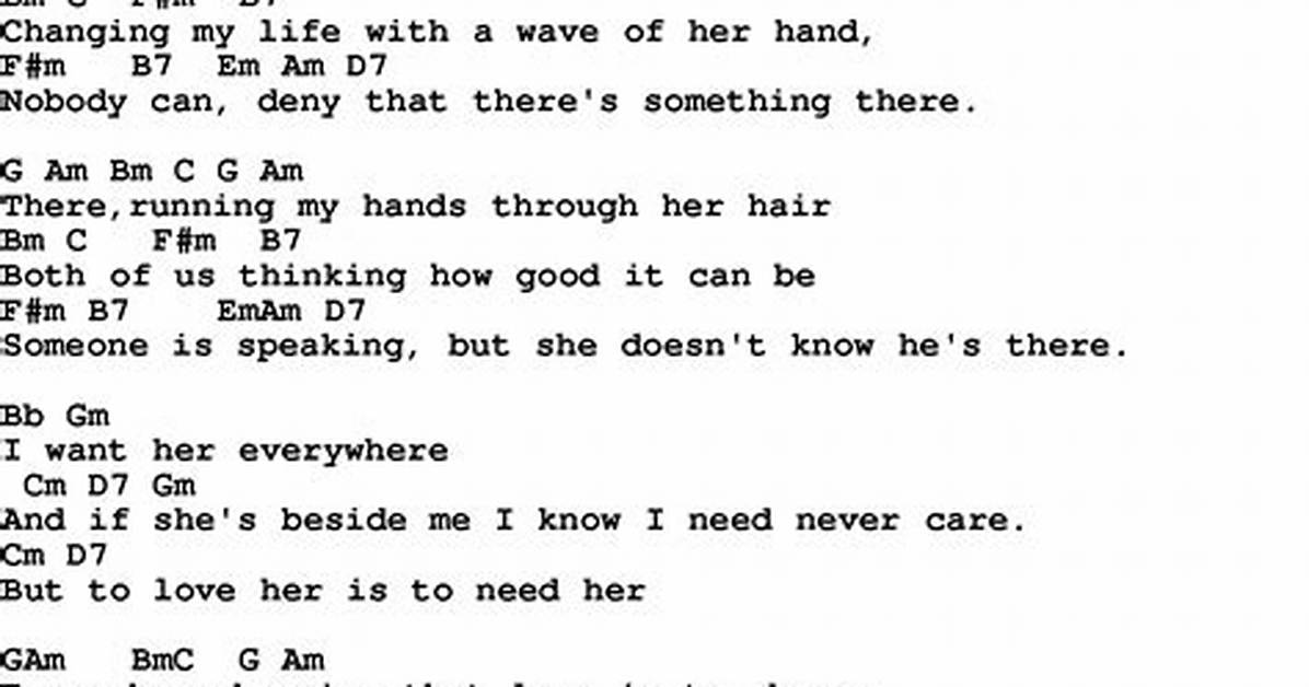 The Beatles Here There and Everywhere Lyrics Full Meaning Backstory And