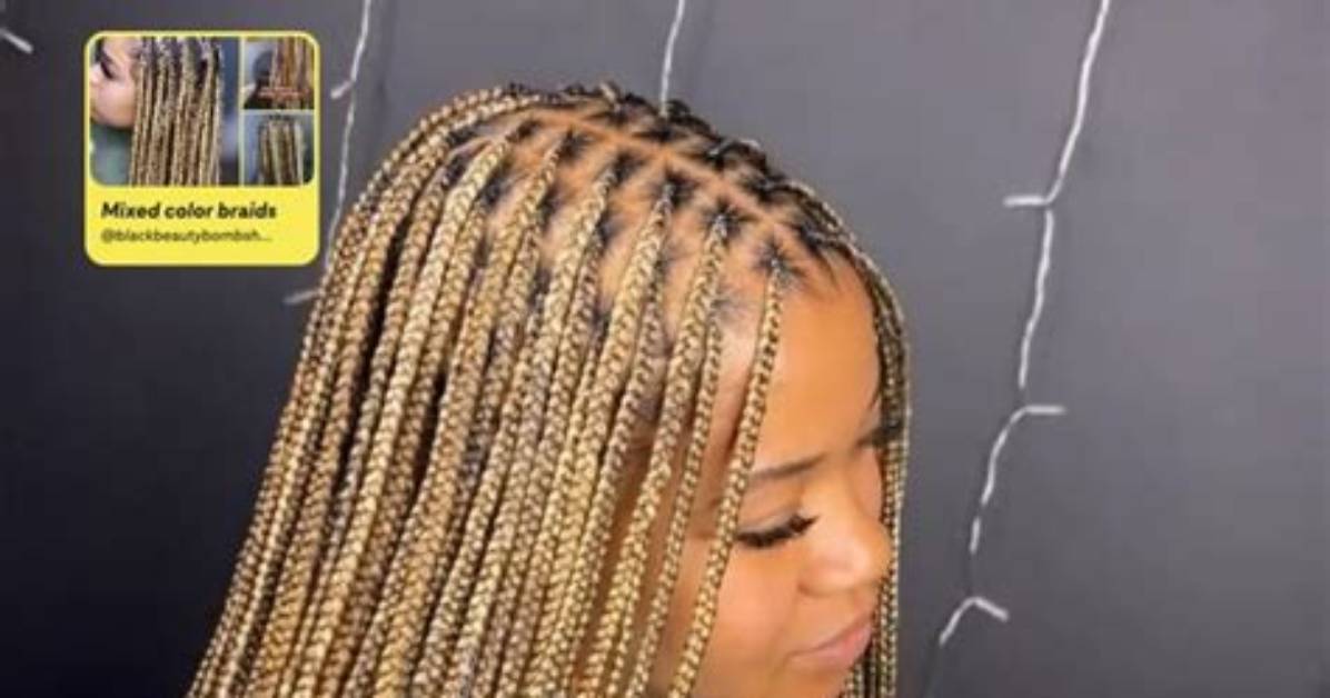The Complete Blonde Knotless Braids Masterclass Shades Sizes And