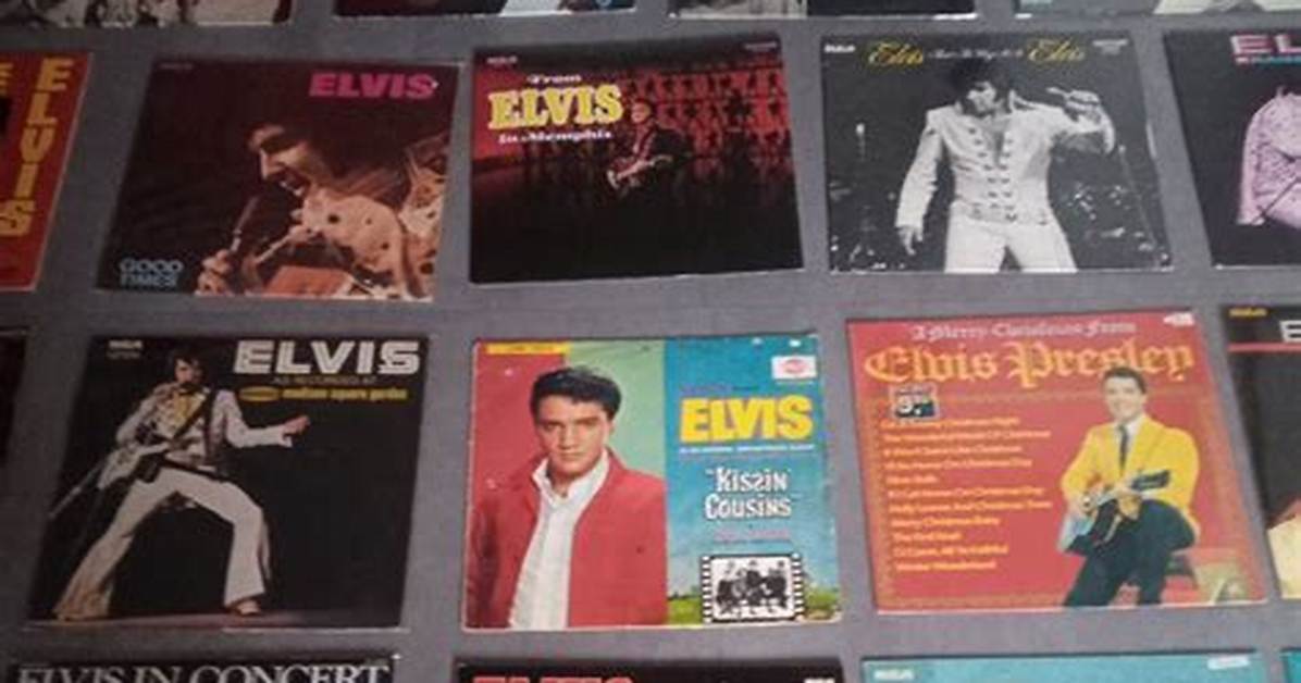 The Evolution of Elvis Record Collecting from Jukebox 45S to Modern