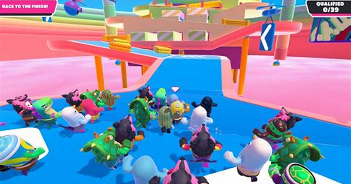 The Evolution of Fall Guys Sliding Stages from Slime Climb To
