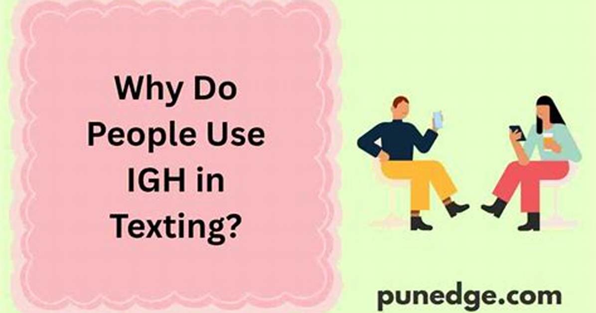 The Evolution of Igh How Casual Texting Created a Viral New
