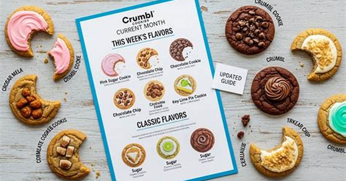 The Full Guide to Crumbl Cookies on Tiktok Viral Flavors Controversies And