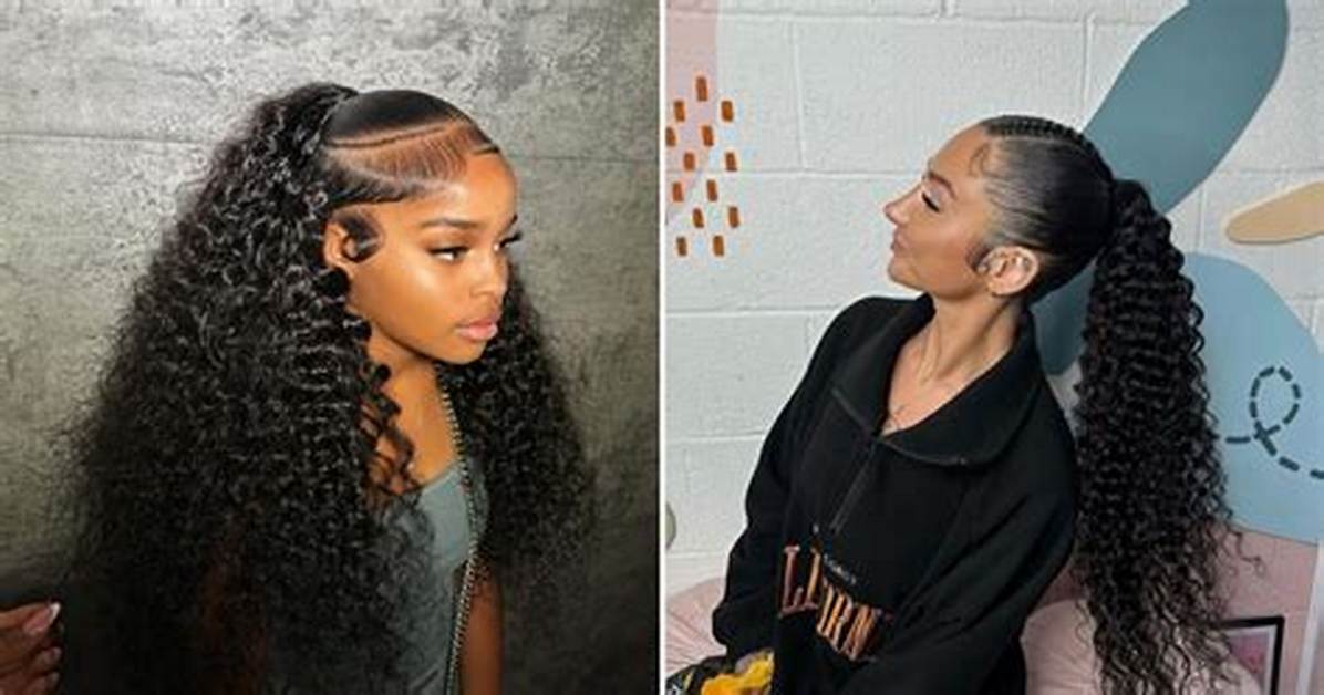 The High Curly Ponytail Takeover Why Red Carpets Ditched Sleek Buns For