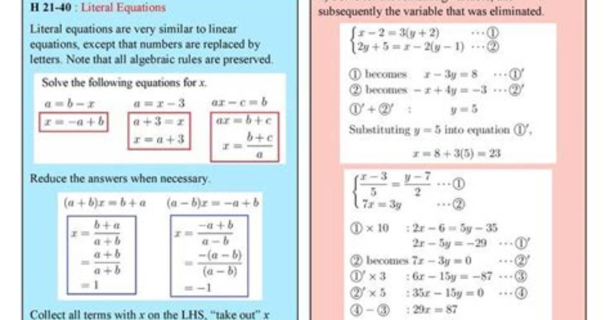 The Kumon Math Level H Reality Why So Many Students Hit The