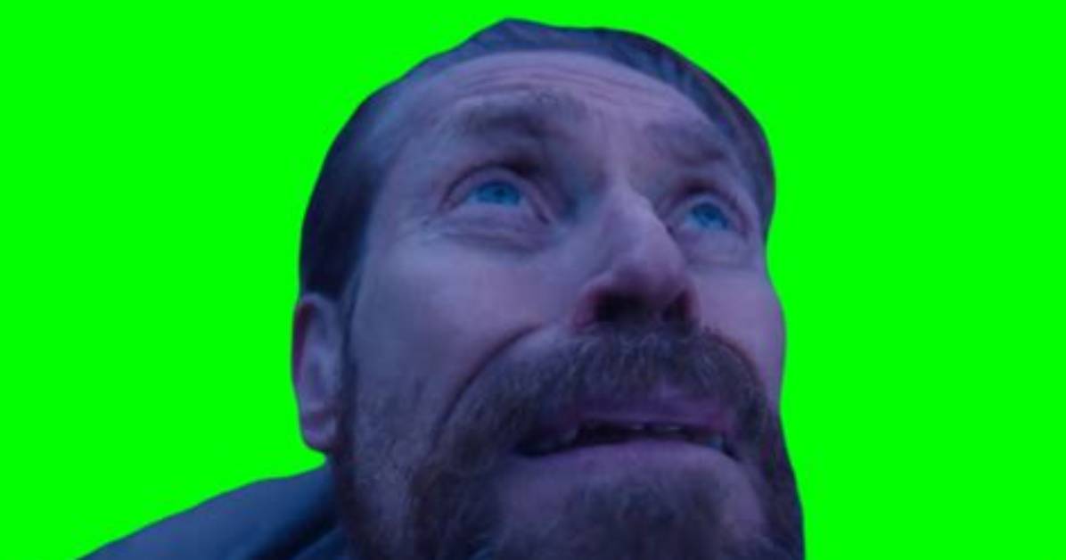 The Man Looking up Meme Explained Vincent Van Gogh Willem Dafoe and The