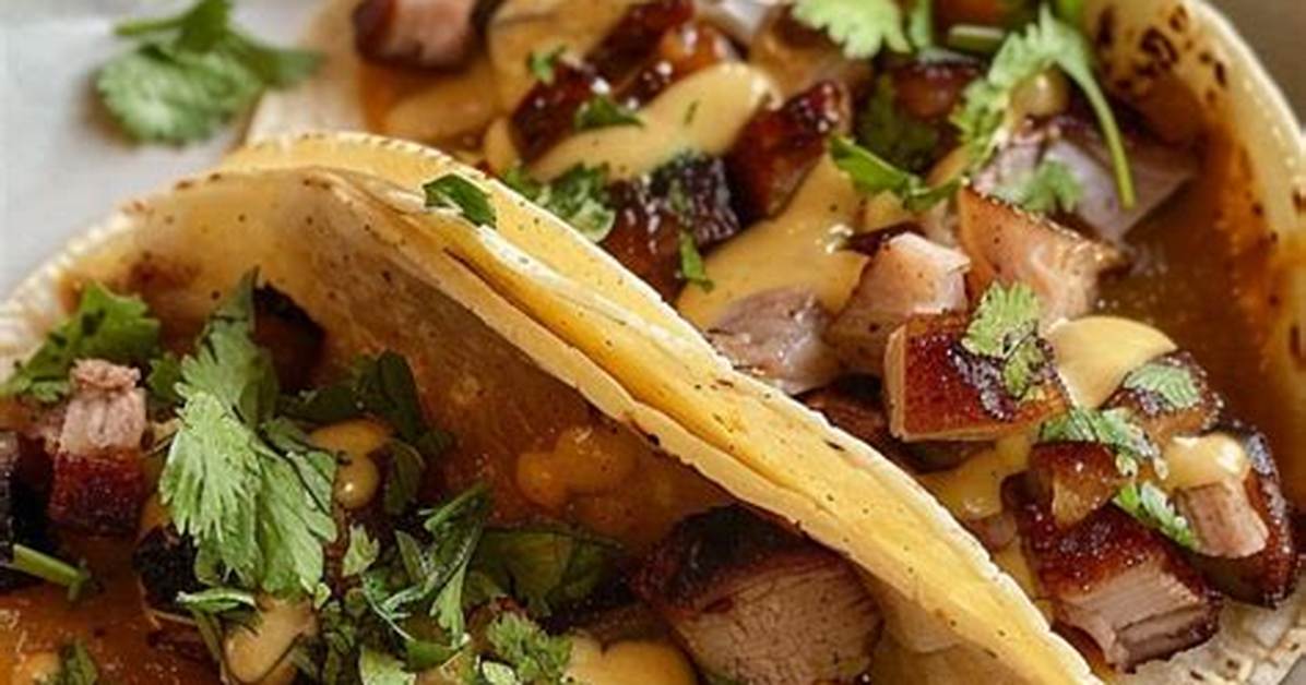 The Master Pork Belly Tacos Recipe Foolproof Braising Searing And