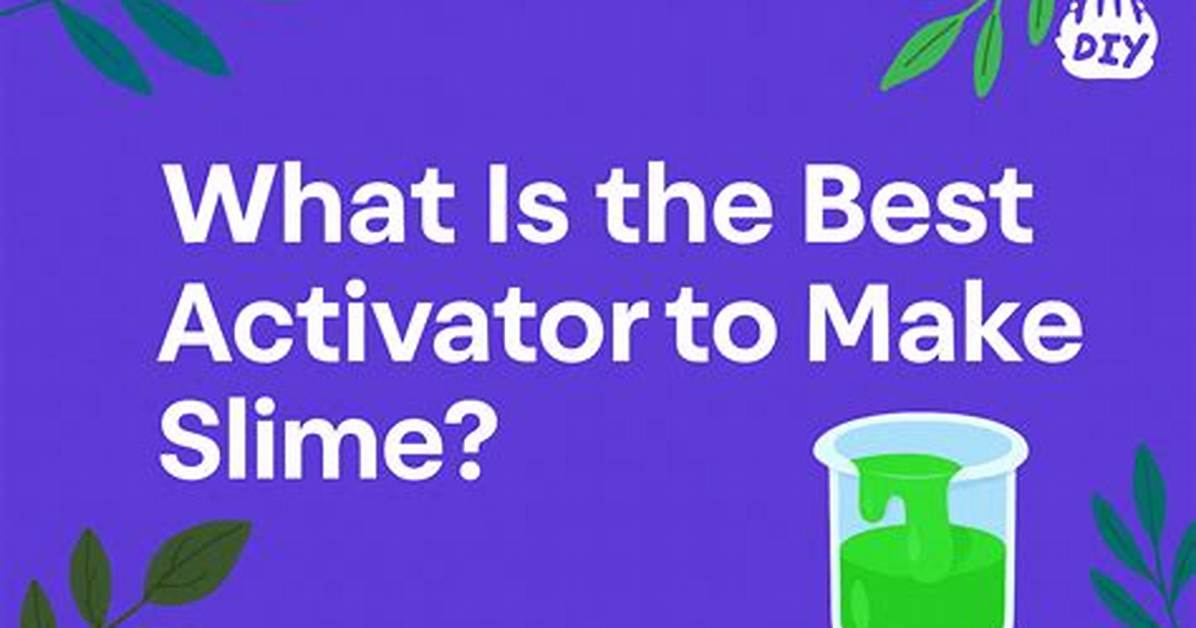 The Master Slime Activator Guide Pro Ratios Troubleshooting And