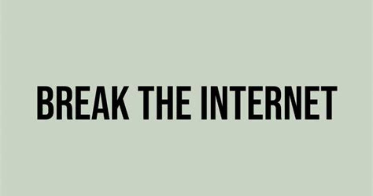 The Meaning of Break the Internet Kim Kardashian S