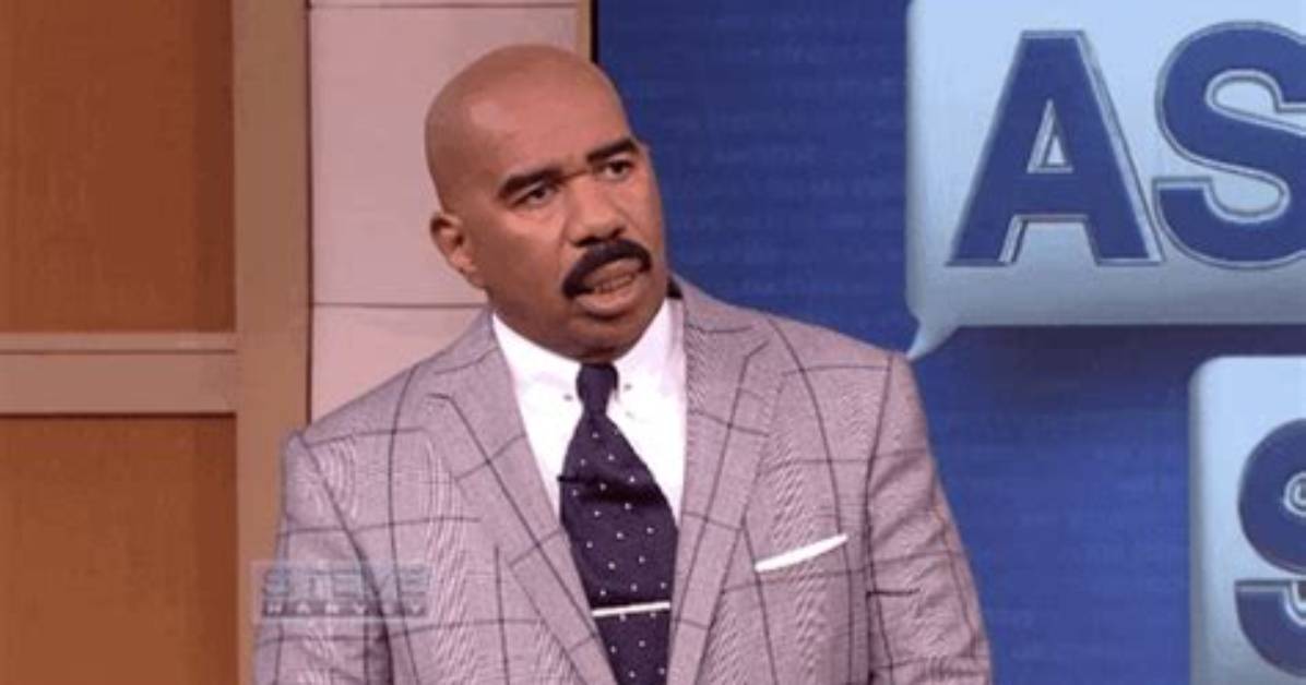 The Origin of the Steve Harvey Huh Meme the Real Family Feud