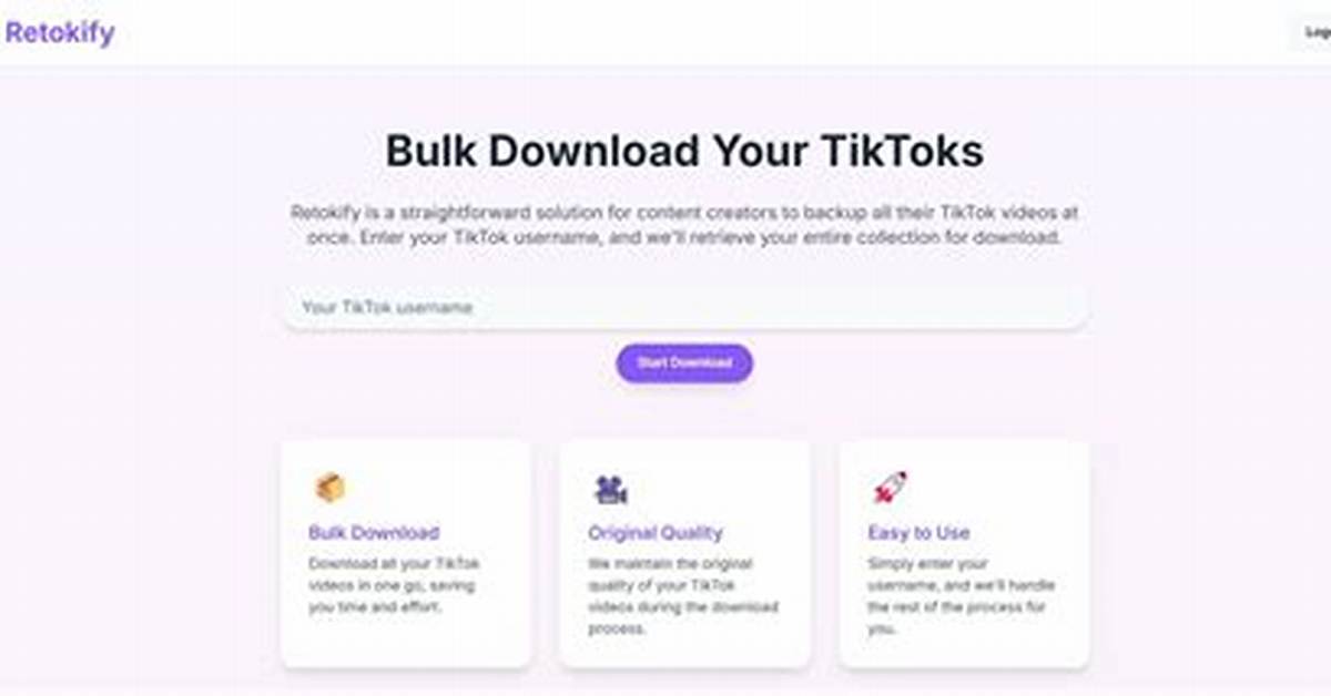 The Real Steps to Bulk Download Tiktok Videos Without Losing Quality
