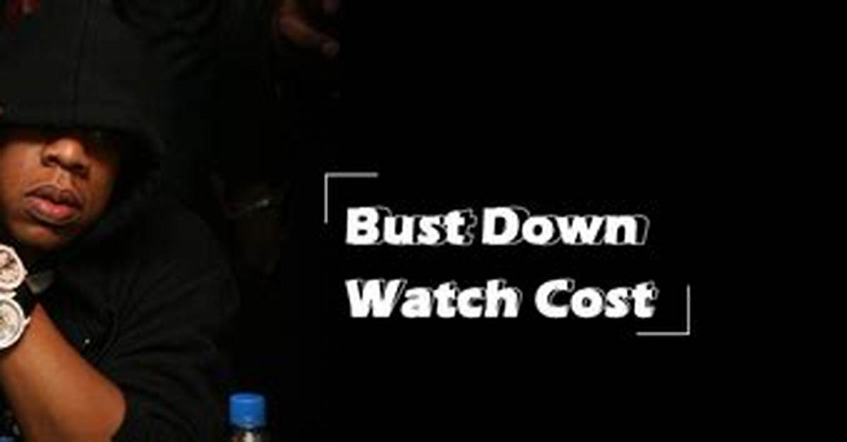 The Resale Truth Does a Bust Down Watch Actually Ruin