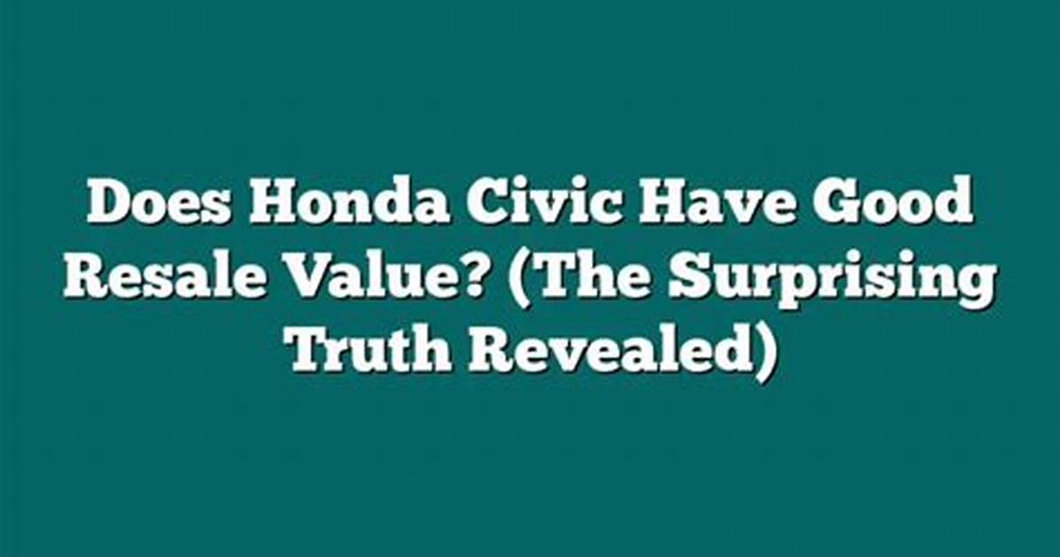 The Resale Truth Does a Bust