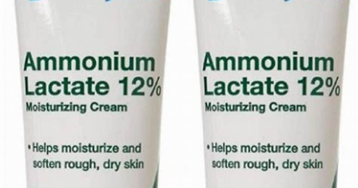 The Rise of Ammonium Lactate Cream 12 in Modern Dermatology Trends Availability And