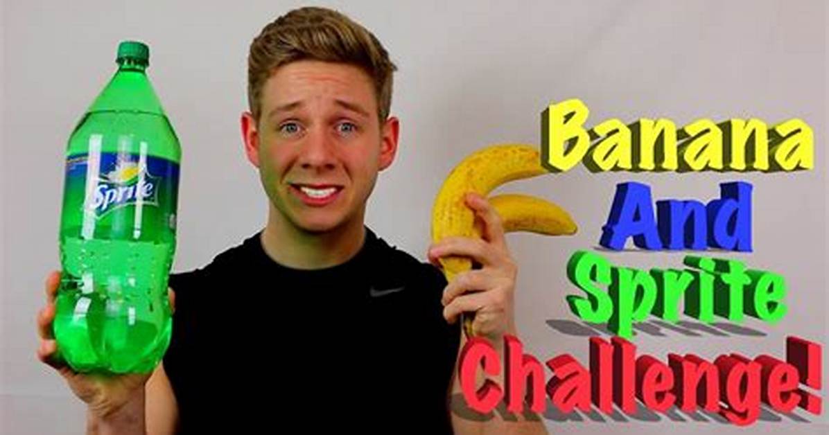 The Science Behind the Banana Sprite Challenge Causes Medical Warnings And
